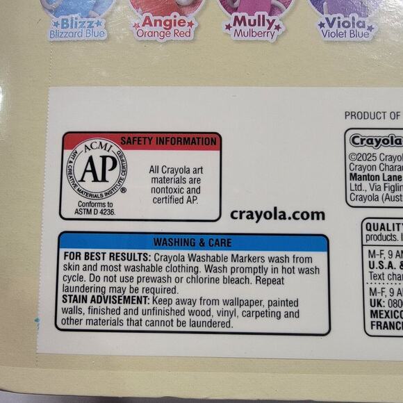 2025 CRAYOLA Limited Edition Retired Colors Art Set New Release 60 Pieces Angie - Picture 7 of 9